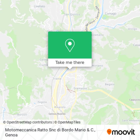 Motomeccanica Ratto Snc di Bordo Mario & C. map