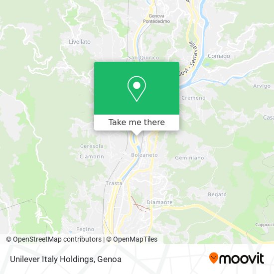 Unilever Italy Holdings map