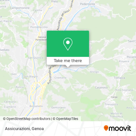 Assicurazioni map