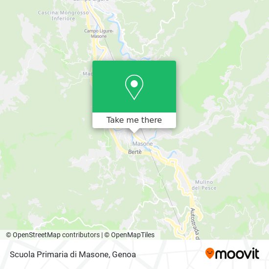 Scuola Primaria di Masone map