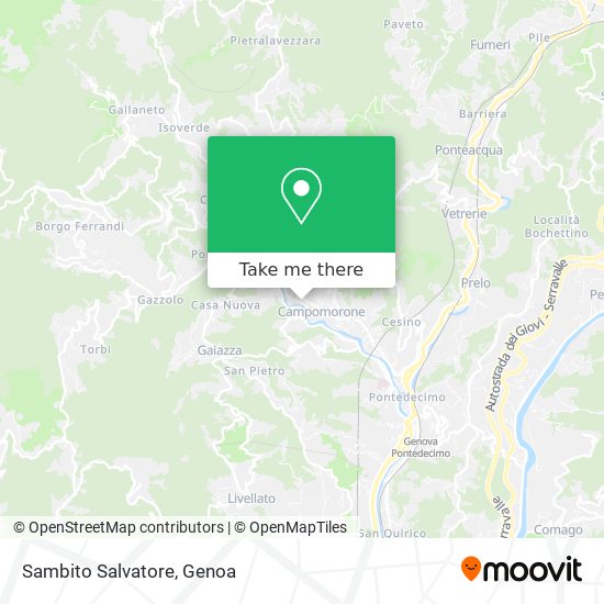 Sambito Salvatore map
