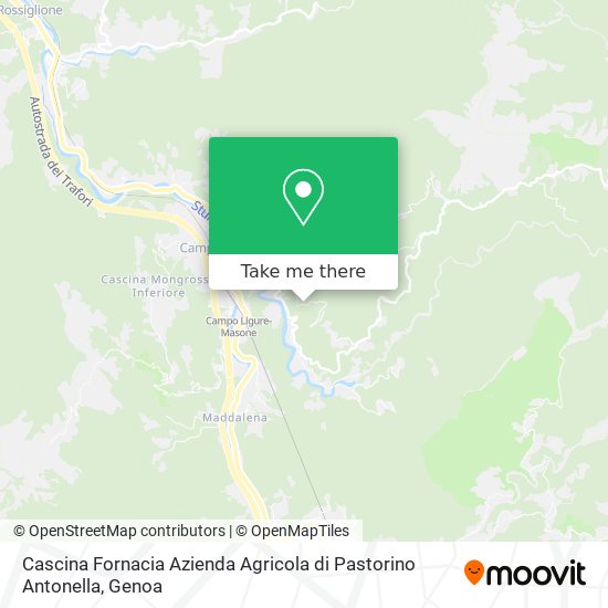 Cascina Fornacia Azienda Agricola di Pastorino Antonella map