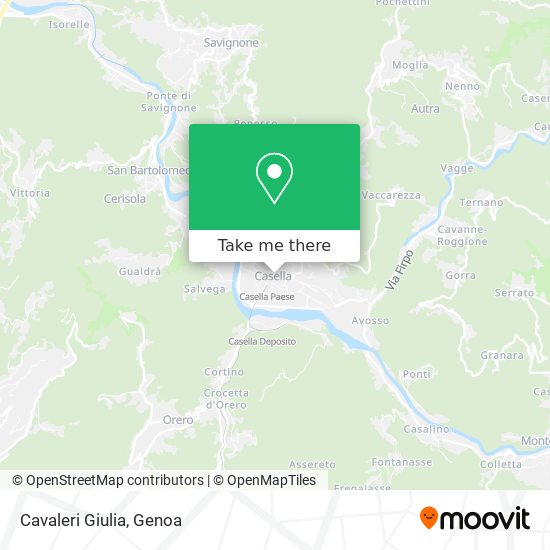 Cavaleri Giulia map