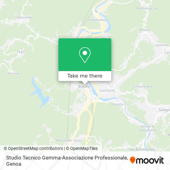 Studio Tecnico Gemma-Associazione Professionale map
