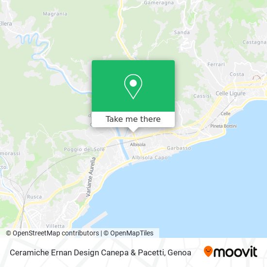 Ceramiche Ernan Design Canepa & Pacetti map