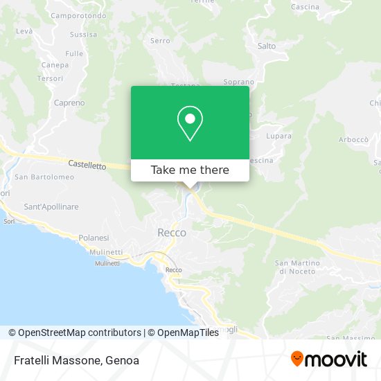 Fratelli Massone map