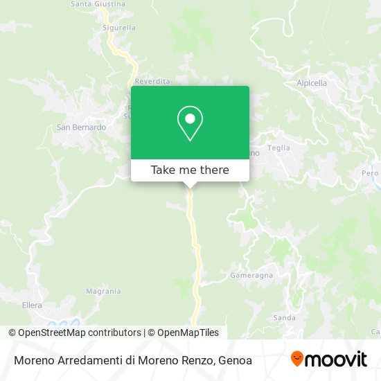 Moreno Arredamenti di Moreno Renzo map