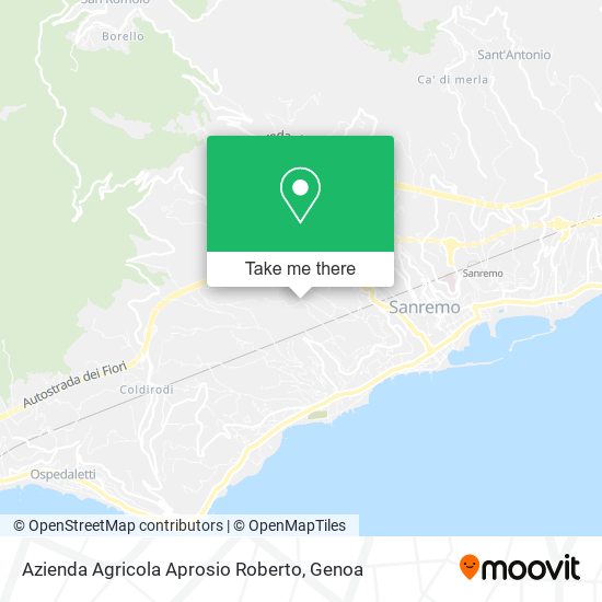 Azienda Agricola Aprosio Roberto map