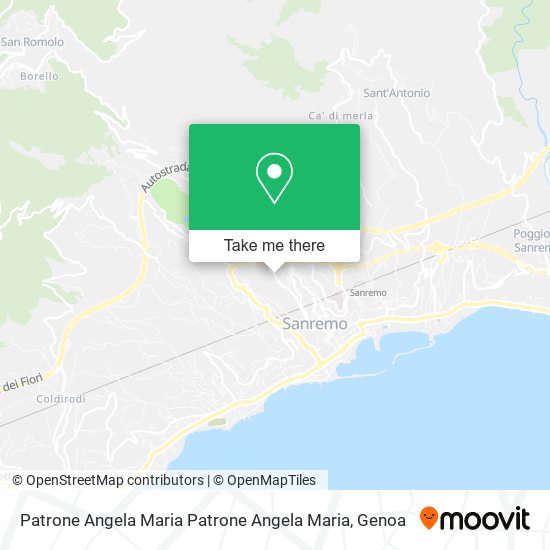 Patrone Angela Maria Patrone Angela Maria map