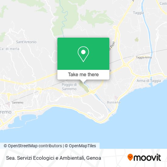 Sea. Servizi Ecologici e Ambientali map