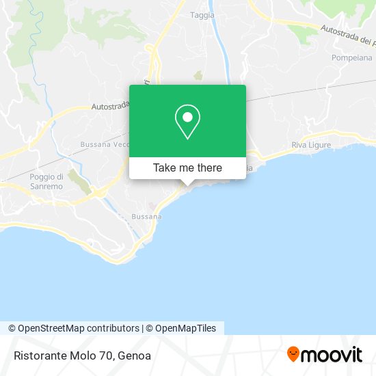 Ristorante Molo 70 map