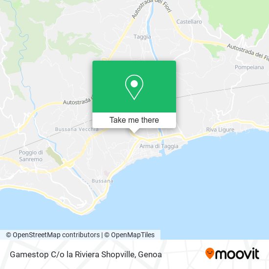 Gamestop C / o la Riviera Shopville map