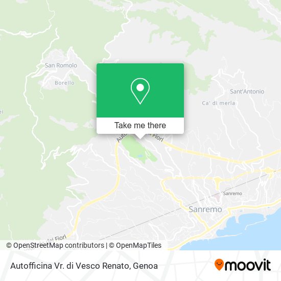 Autofficina Vr. di Vesco Renato map