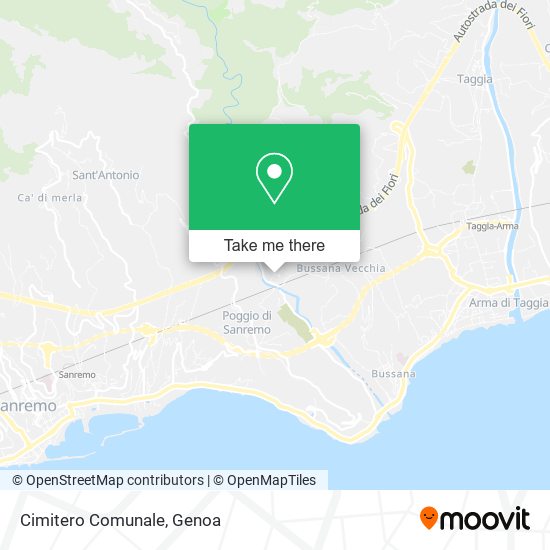 Cimitero Comunale map