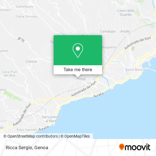 Ricca Sergio map