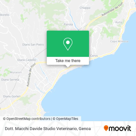 Dott. Macchi Davide Studio Veterinario map