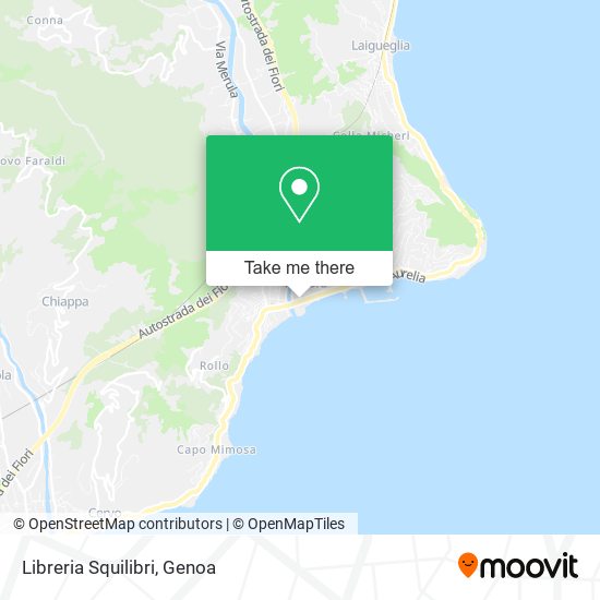 Libreria Squilibri map