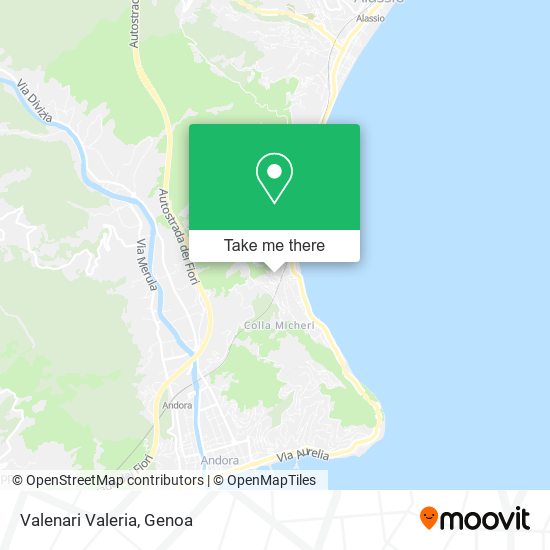 Valenari Valeria map