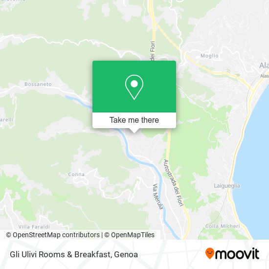 Gli Ulivi Rooms & Breakfast map