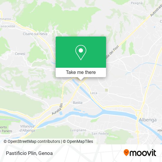 Pastificio Plin map