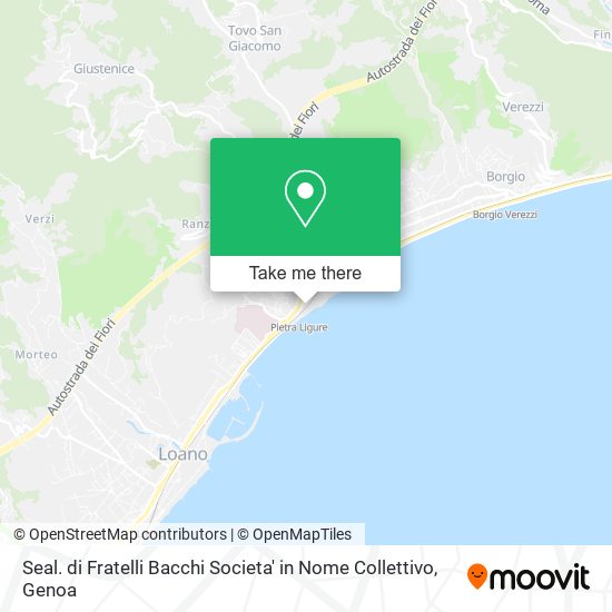 Seal. di Fratelli Bacchi Societa' in Nome Collettivo map