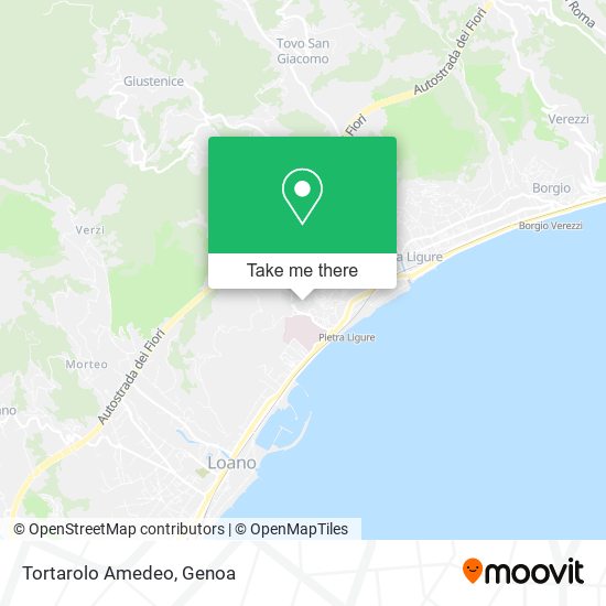 Tortarolo Amedeo map