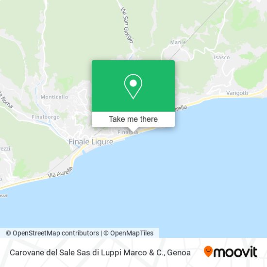 Carovane del Sale Sas di Luppi Marco & C. map