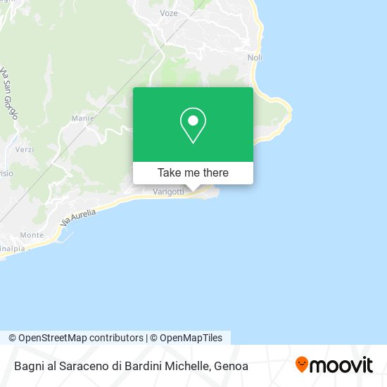 Bagni al Saraceno di Bardini Michelle map