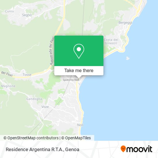 Residence Argentina R.T.A. map