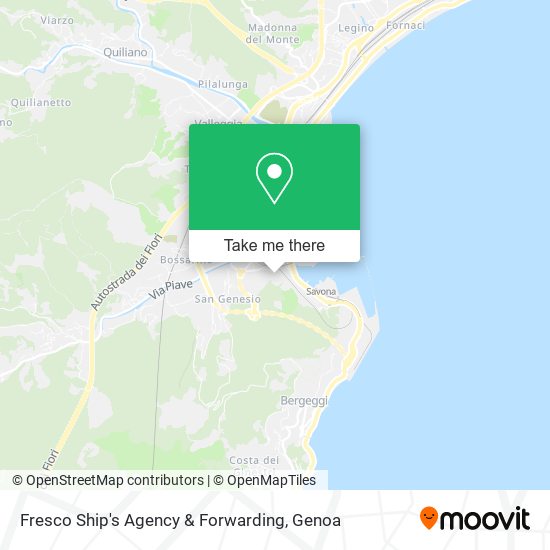 Fresco Ship's Agency & Forwarding map