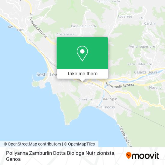 Pollyanna Zamburlin Dotta Biologa Nutrizionista map