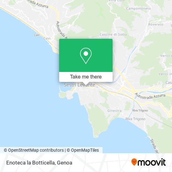 Enoteca la Botticella map