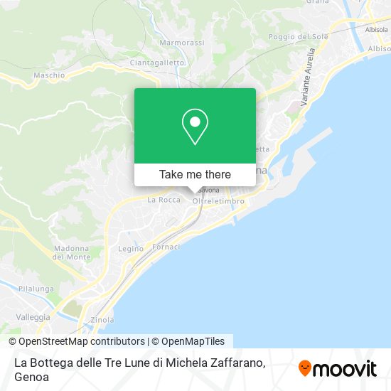 La Bottega delle Tre Lune di Michela Zaffarano map