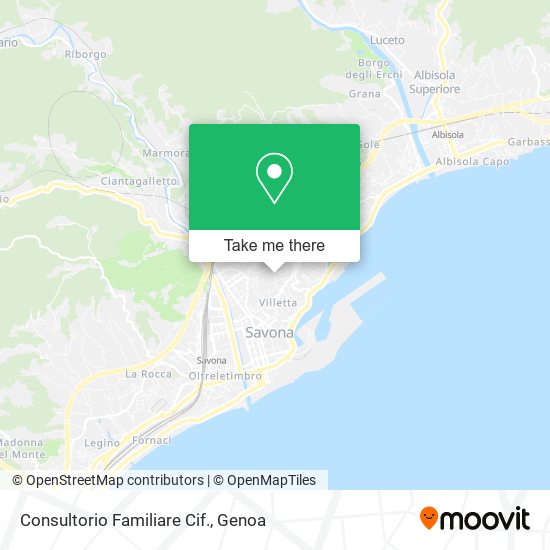 Consultorio Familiare Cif. map