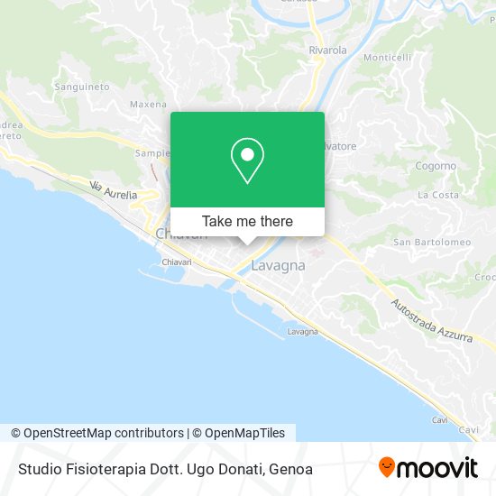 Studio Fisioterapia Dott. Ugo Donati map