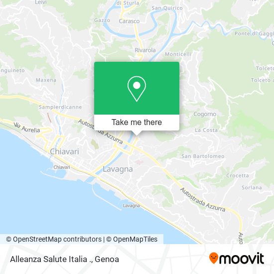 Alleanza Salute Italia . map