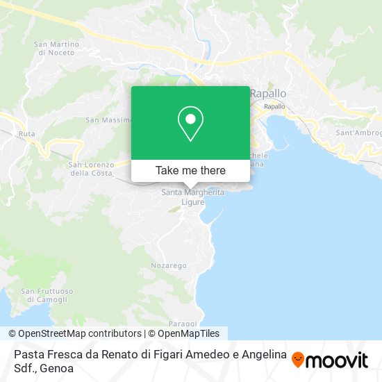 Pasta Fresca da Renato di Figari Amedeo e Angelina Sdf. map
