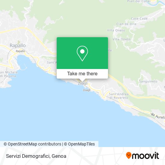 Servizi Demografici map