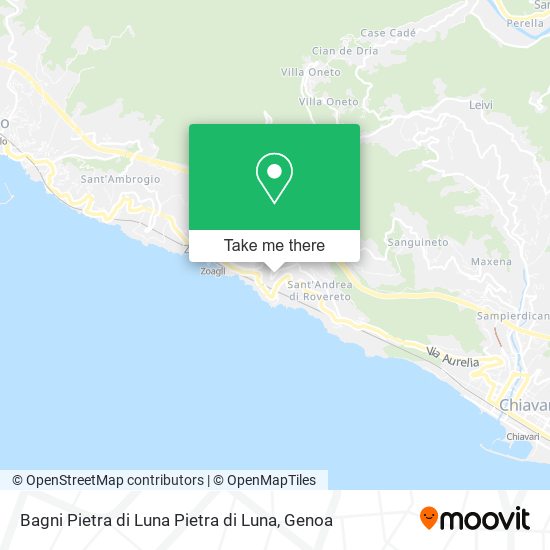 Bagni Pietra di Luna Pietra di Luna map