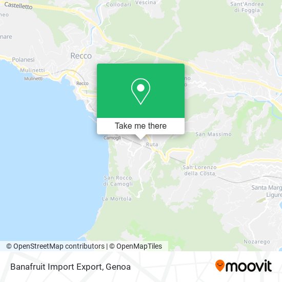 Banafruit Import Export map