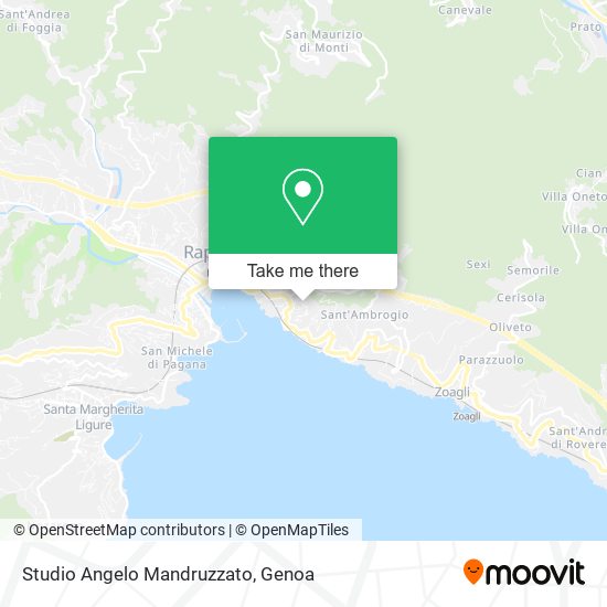 Studio Angelo Mandruzzato map