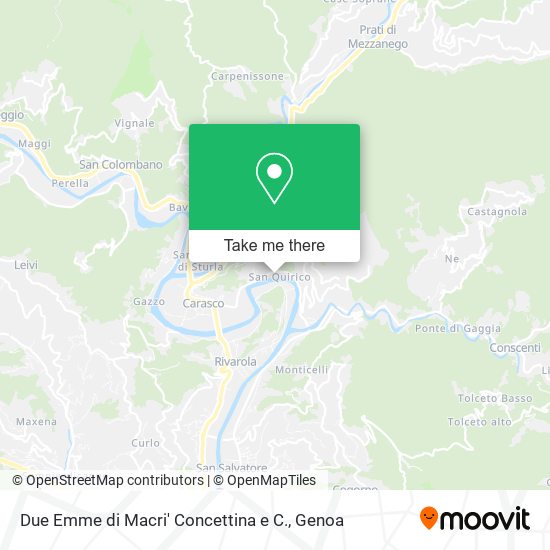 Due Emme di Macri' Concettina e C. map