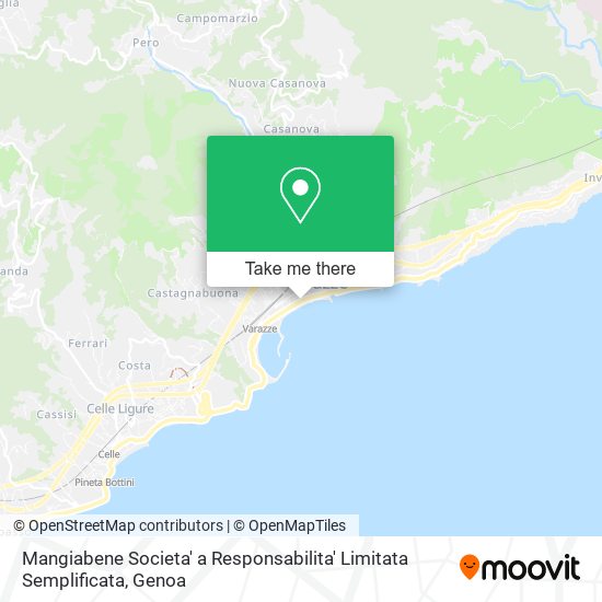 Mangiabene Societa' a Responsabilita' Limitata Semplificata map
