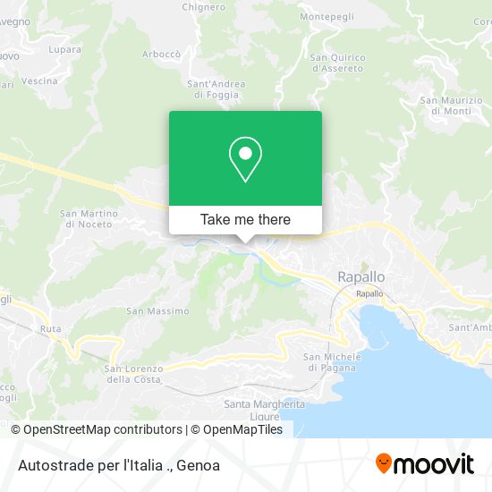 Autostrade per l'Italia . map
