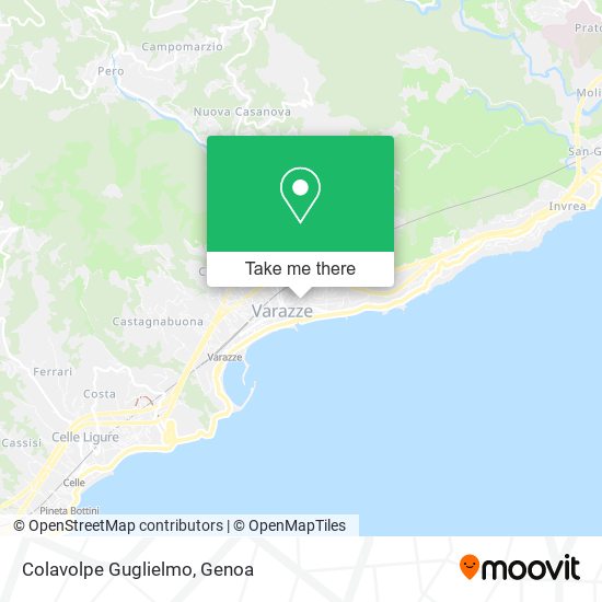 Colavolpe Guglielmo map