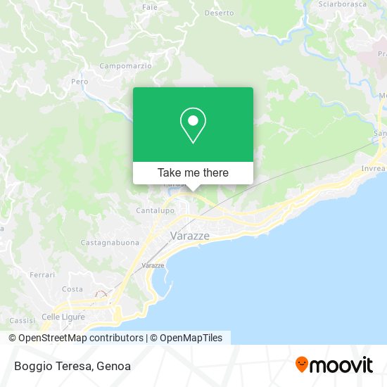 Boggio Teresa map