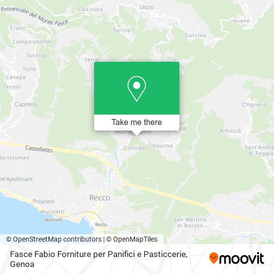 Fasce Fabio Forniture per Panifici e Pasticcerie map