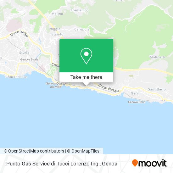 Punto Gas Service di Tucci Lorenzo Ing. map