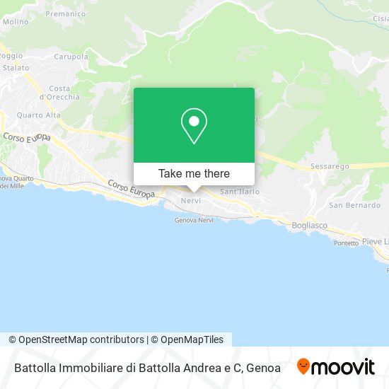 Battolla Immobiliare di Battolla Andrea e C map