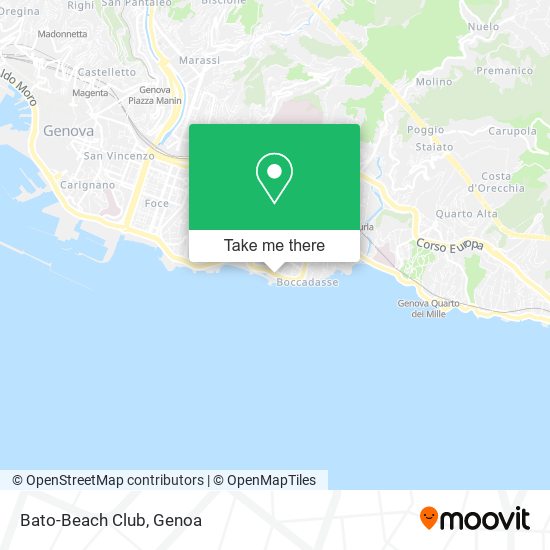 Bato-Beach Club map